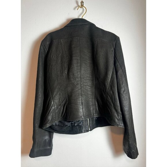 Raffaelo Leather Jacket Xl - Picture 9 of 12